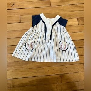 Le Top baseball striped jersey‎ infant top